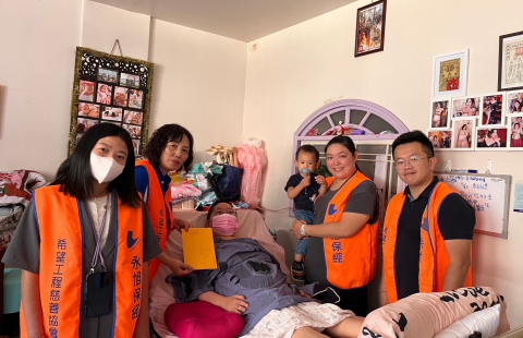 112.09.21捐贈宜蘭單親媽媽癱瘓案(圖)